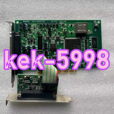 1PC Gebraucht AD16-16UPCIEV ATUH-16A N0.7328A Data Acquisition Card #CZ