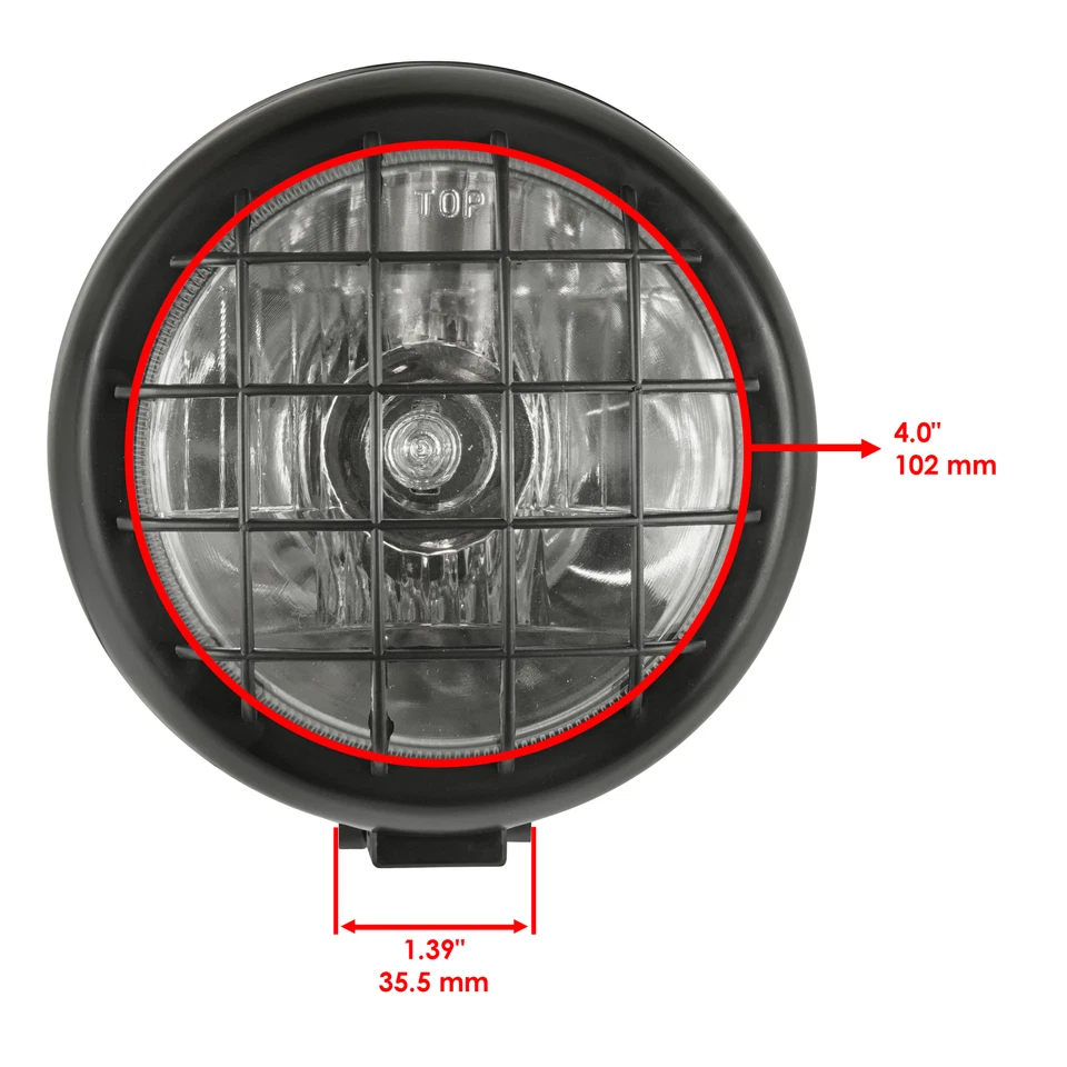 Caltric Headlight For Yamaha Warrior 350 YFM350X 1993-2004 Left & Right - Image 2 of 4