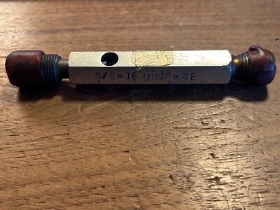 3/4 - 16 UNJF-3B THREAD PLUG GAGE GO PD .7094 C-1 CONC.