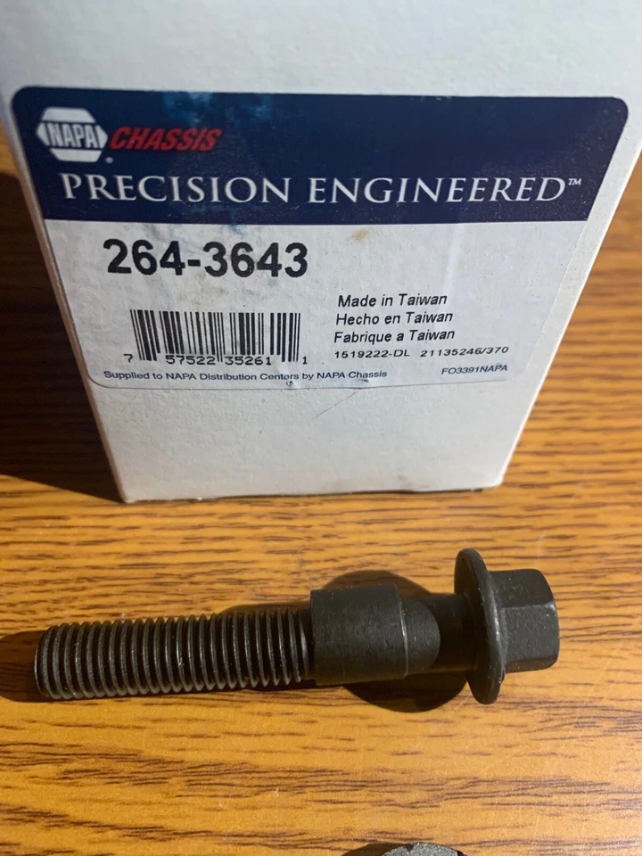 Болт кулачкового крепления передней нижней стойки Napa K90475 для Geo Prizm Nissan Scion Toyota - Изображение 4 из 4