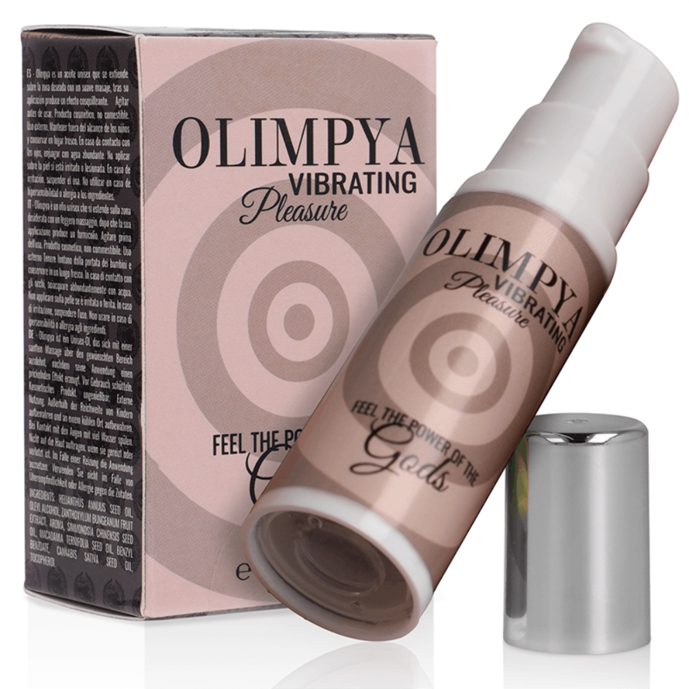Olimpya Vibrante Dea Del Piacere - Potente Stimolante Unisex con Olio di Semi di