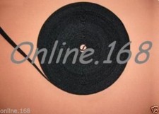 Klettverschl&uuml;sse Aufn&auml;hb&auml;nder versch. Gr&ouml;&szlig;en 25m Rolle schwarz/wei&szlig; GRATIS P&P
