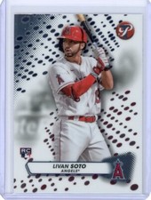 2023 Topps Pristine Livan Soto Rookie RC - Los Angeles Angels