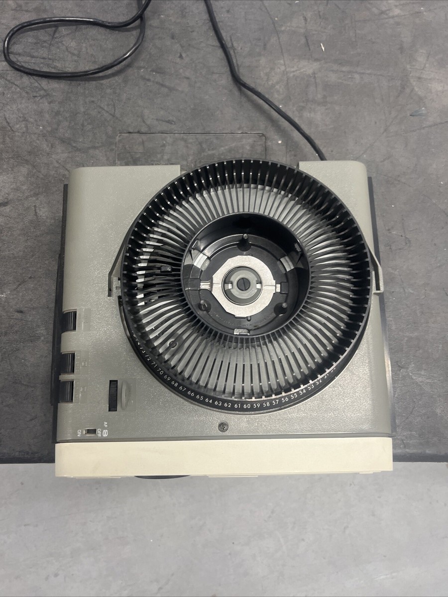 Telex Caramate 3170 35mm Slide Projector w ad Us For Parts Power