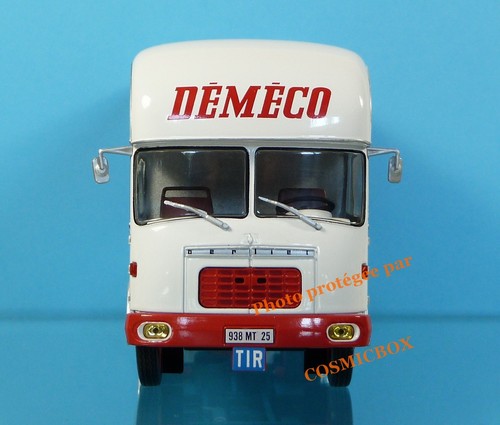camion BERLIET GBK 75 vehículo de mudanza empresa DEMECO en metal xo 1960 nuevo - Picture 3 of 7