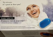 PEBBL-Firepoint-2 Sided Hand Warmer & Power Supply-BLACK, 1st 15 Especial PRICED