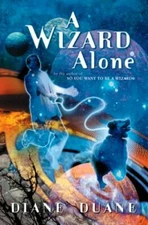 A Wizard Alone: The Sixth Book in the Young Wizards Series - Hardcover - GOOD