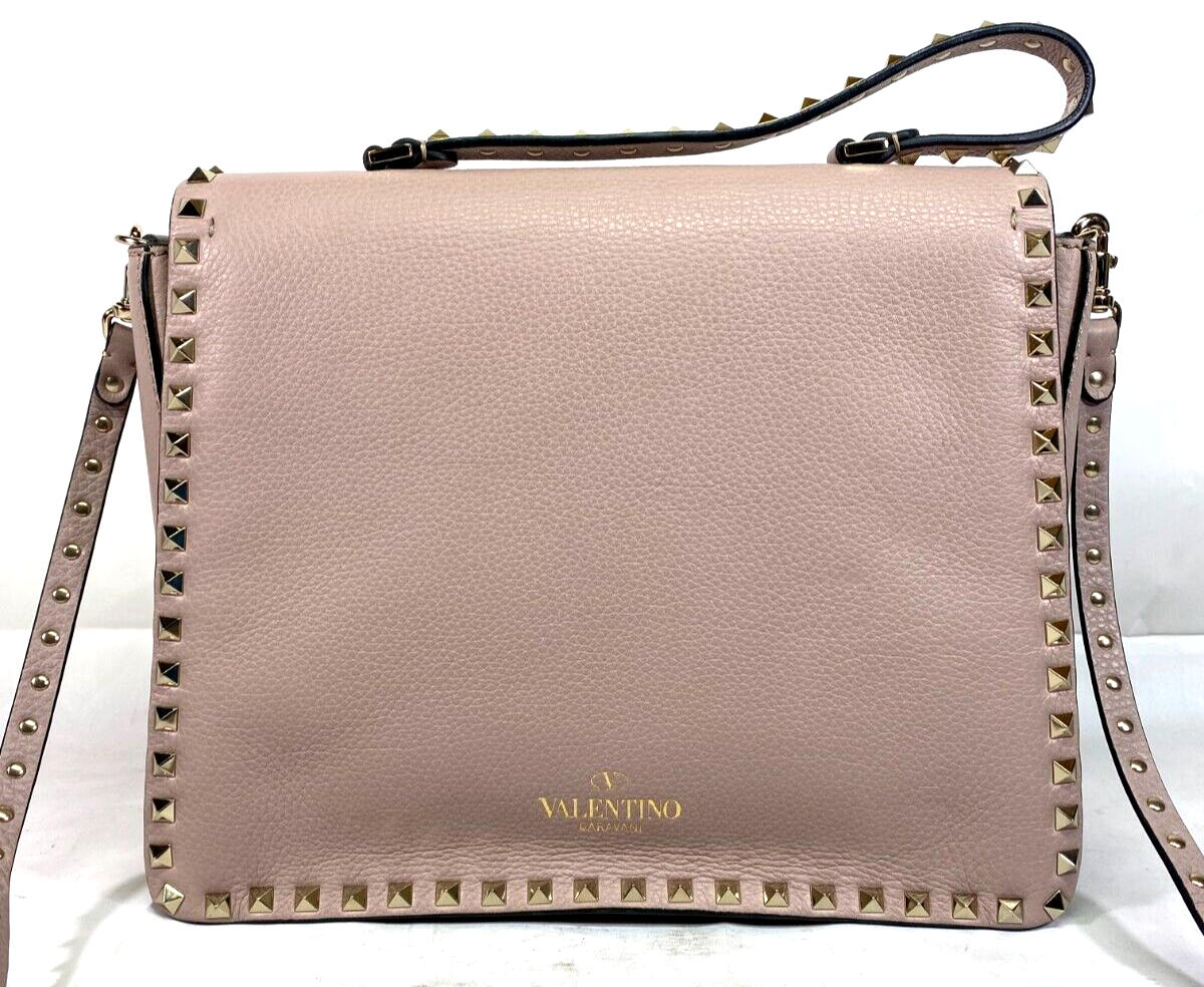 Valentino Garavani Rockstud Crossbody Flip Lock Flap Back