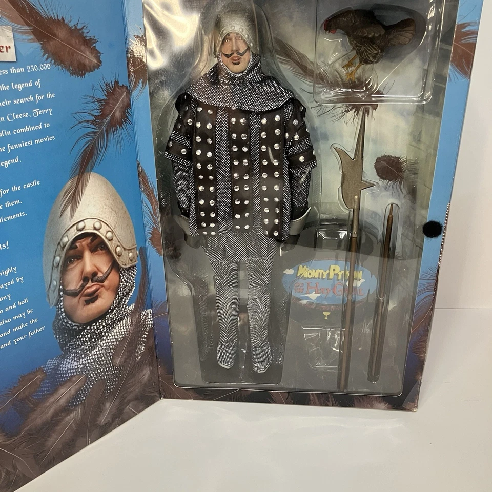 Figura Monty Python & The Holy Grail John Cleese como French Taunter 12" sin abrir Foto 2 de 4
