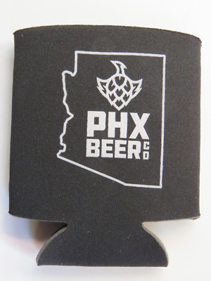 Insulated Beer Bottle Can Holder Koozie: PHX PHOENIX Beer Co ARIZONA Since 2019