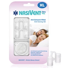 NASIVENT Tube Plus remède anti-ronflement (2 x XL) Dilatateur nasal