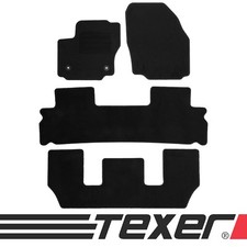 Fussmatten für Ford Galaxy II 7-Sitzer Bj. 2012-2015 Fußmatten Autoteppiche TOP