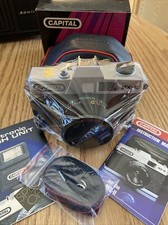 Capital MX-II 35mm Camera with Case Instructions Strap NOS A