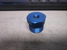 Vintage Goki Blue Front Suspension Fork 29mm Bolt Cap Plug Topper #100