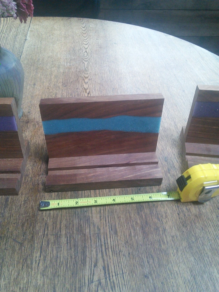 Soporte para teléfono tableta o libro, soporte para tableta de escritorio, hasta 7"x4"x" para iPhone, iPad Foto 4 de 4