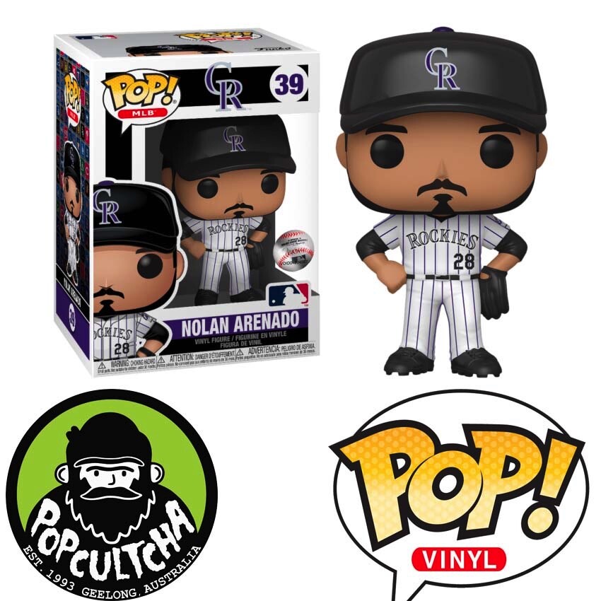 Mlb Baseball - Nolan Arenado Colorado Rockies Pop! Vinyl Figure &Quot;New&Quot;