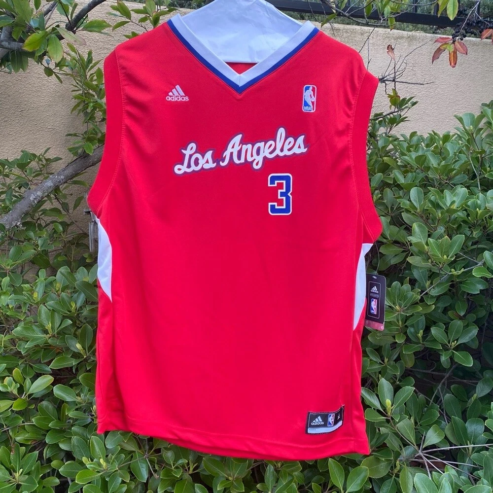 NBA Store Adidas Los Angeles Clippers Chris Paul Red Jersey #3 Size XL NWT