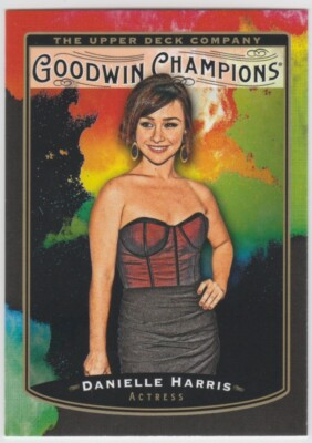 #ad 2019 Upper Deck Goodwin Champions #112 Danielle Harris Splash Of Color $4.99