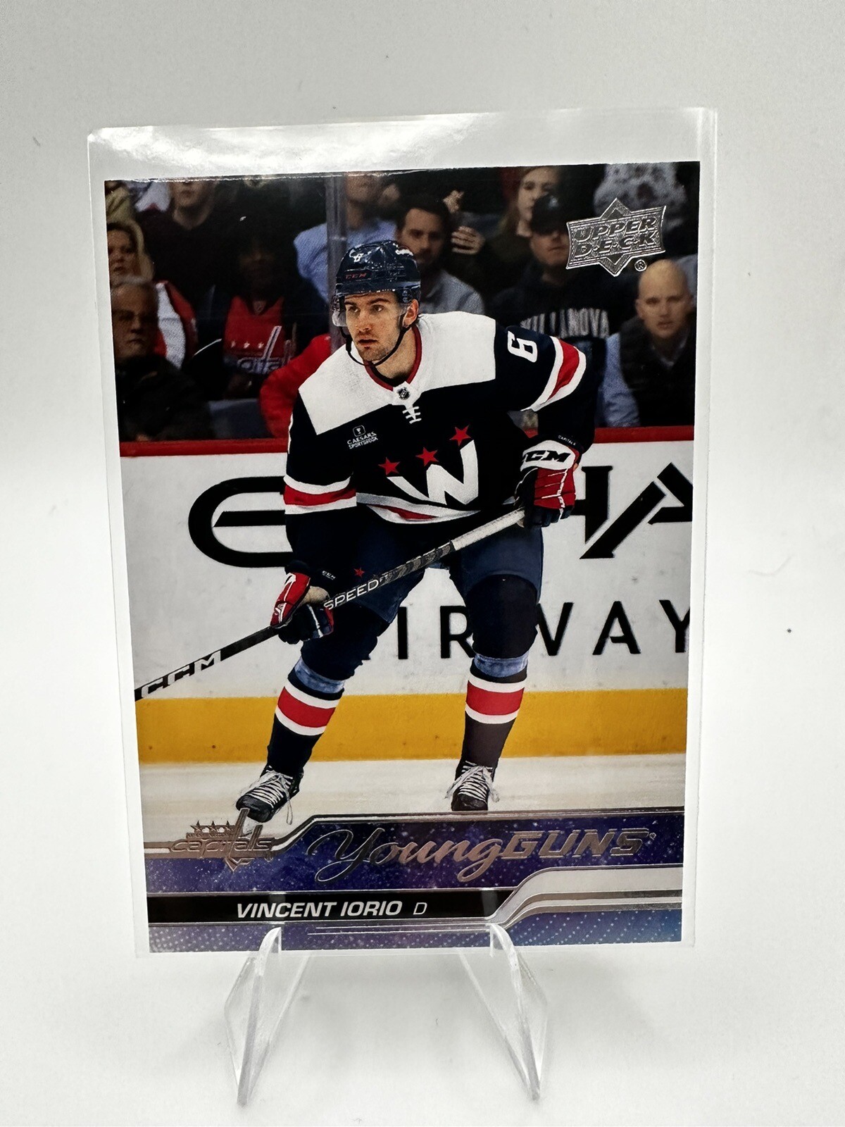 202324 Upper Deck Series 1 Young Guns 224 Washington Capitals (RC