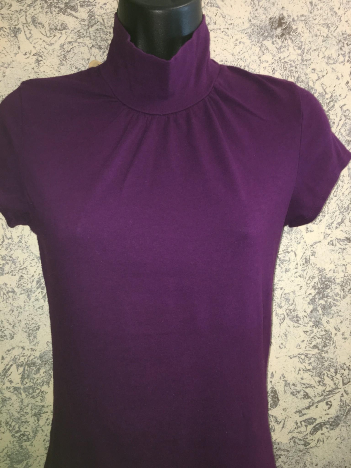 ABIANCE purple plum short sleeve 