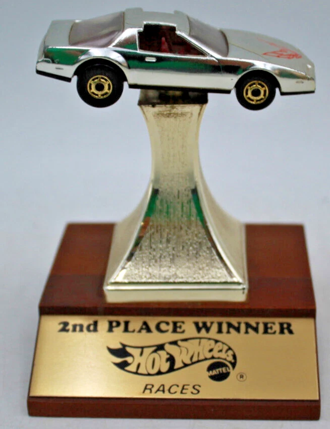 Trofeo Firebird 1982 ganador del segundo lugar Hot Wheels Race EE. UU. DIFÍCIL DE ENCONTRAR ¿Raro? 3x4" Foto 4 de 4