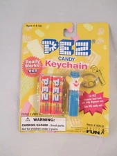 Clown Pez Key Chain 1999 MOC Basic Fun #931-0