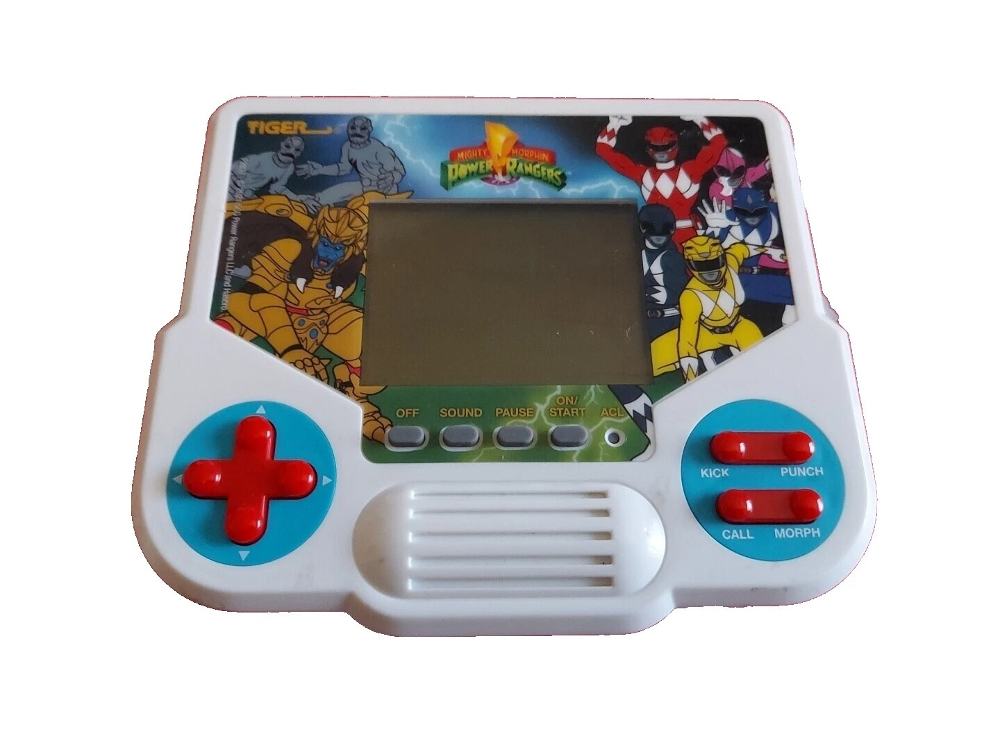 Tiger Power Rangers Handheld Electronic Game Electronic Games