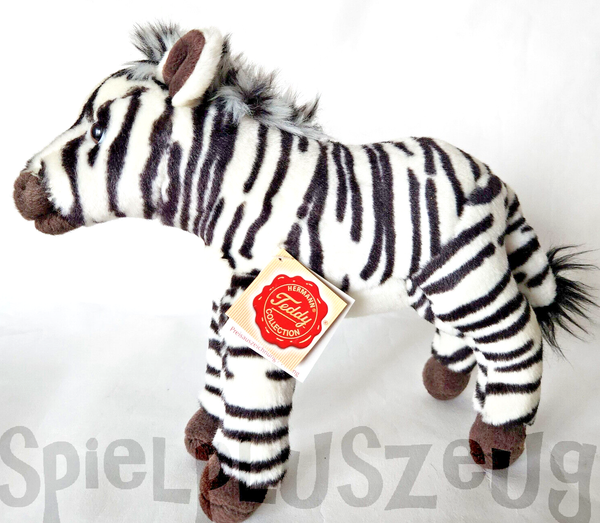 Teddy Hermann Zebra Stehend 26 Cm PlüSch Tier Kuscheltier-image