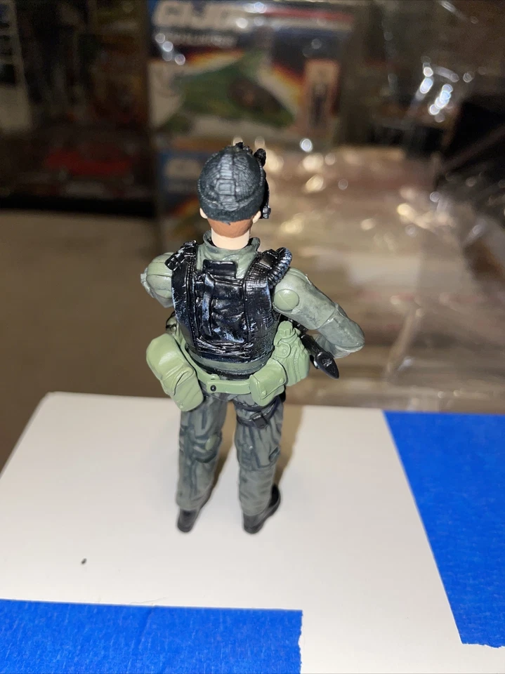 Figura de acción vintage 2002 bbi Elite Force 1/18 - Navy SEAL Night Ops Foto 3 de 4