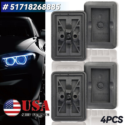 4PCS Under Car Jack Support Lift Pad # 51718268885 for BMW E39 E46