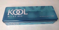 Vintage Kool Cigarettes “Menthol Milds Kings Box”! Tin Hard To Find In New Cond