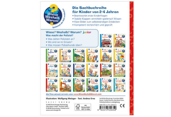 Thumbnail - Ravensburger 32935 Wieso?weshalb? Warum? Junior 65: Was Macht Der