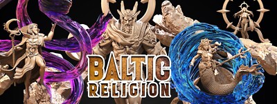 Baltic Religion by Clay Cyanide | D&D | DnD | Pathfinder | Print on Demand