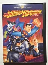 Warner Bros The Batman Superman Movie DVD 2002 Mark Hamill Tim Daly Dana Delaney