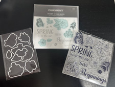 CTMH Stamp Thin Cuts - Daisy Meadows - Z3932 New Close To My Heart