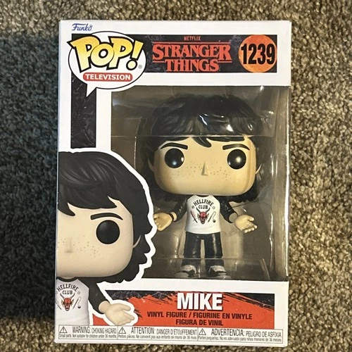 2022 Funko Pop! Stranger Things MIKE #1239 Vinyl Figure NEW MINT Condition