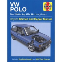 VW Polo Derby II 80 86C 11.1990-1994 3-TüRer Benzin Reparaturhandbuch Haynes