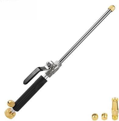 #ad Jet Nozzle for Garden Hose High Pressure Power Washer Wand with 3 Dark Black $39.55