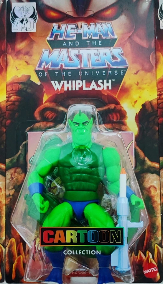 Mattel Masters Of The Universe Origins Collection Cartoon Whiplash 14 Cm - Photo 1/1