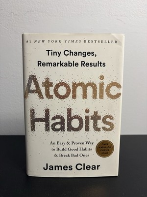 Atomic Habits by James Clear Hardcover Very Good