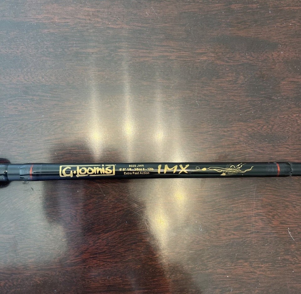 Canne G Loomis NRX 804c JWR – 6'8" Casting Lourde Rapide, Made In USA, Neuve