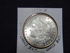1880-P Morgan dollar in choice B.U.+ condition