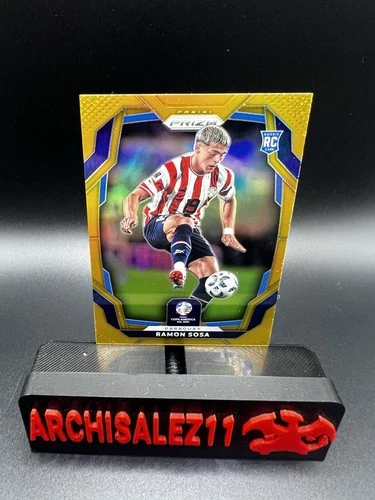 2024 Panini Prizm Copa America Ramon Sosa RC Gold Prizm 04/10 #78 Paraguay