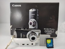 Canon Ixus I Zoom Digital Camera Boxed Spares repairs Full kit camera faulty No