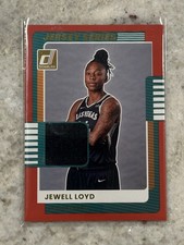 2025 WNBA Donruss #77 Jewell Lloyd Jersey Patch Red Las Vegas Aces