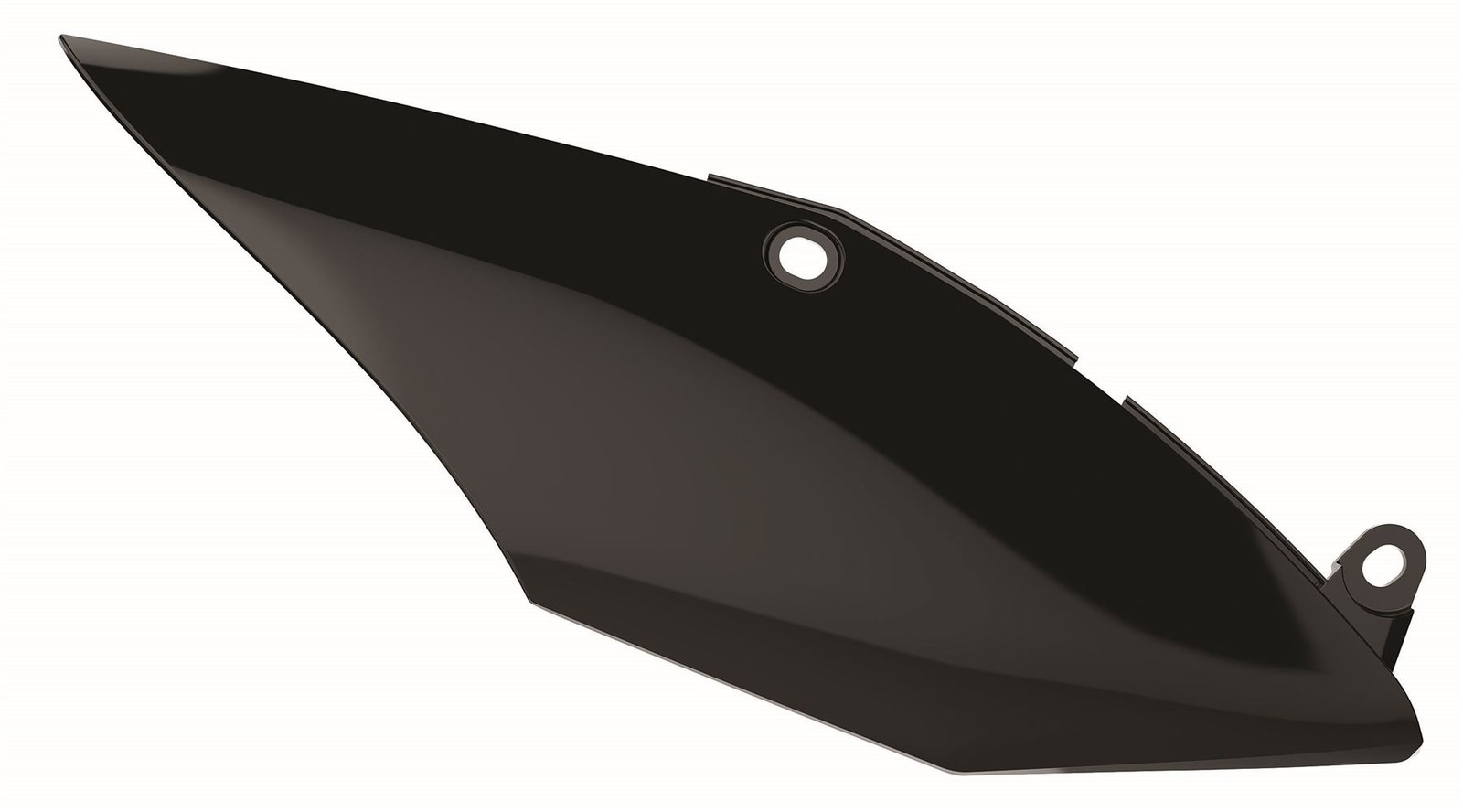 Polisport Black Side Panels - Honda Crf250r 2018-21, Crf250r X 2019-21, Crf450r & Crf450r X 2017-20 - Image 4