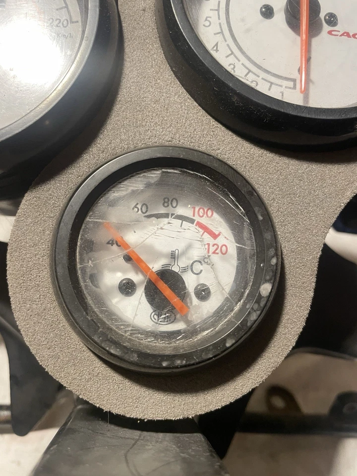 Relojes y soporte de reloj Cagiva Mito SP 525/125 2011 a 2012 Foto 3 de 4