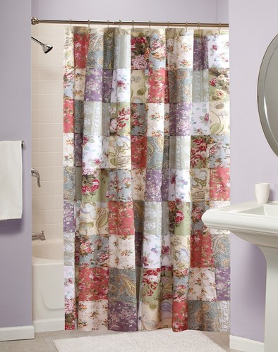 Greenland Home Blooming Prairie Shower Curtain, Multi Multi Color - Picture 4 of 6