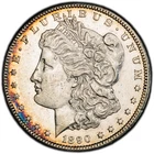 1890-CC Morgan Silver Dollar PCGS Genuine AU Flashy Fields Cool Toning TrueView!