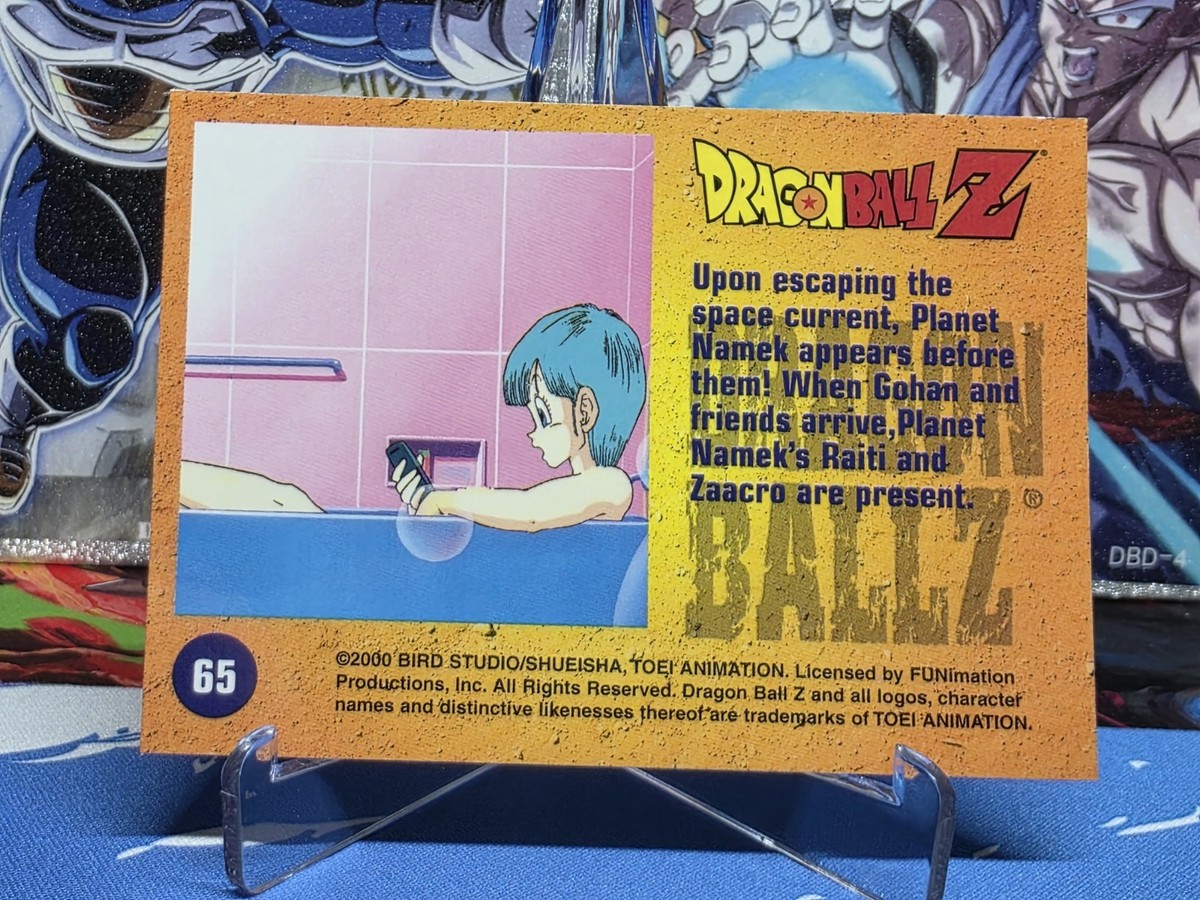 2000 Artbox Dragon Ball Z Chromium Archive Edition #65 Holo Chrome